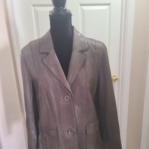 Fitted Leather Jacket